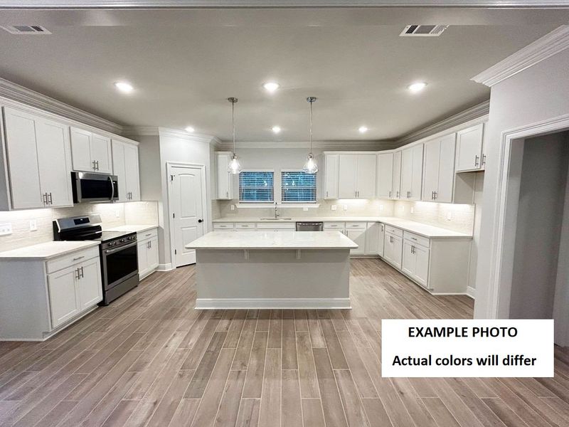 Furnished interior view inside a new home in Young Oaks, Crestview (Image 4).