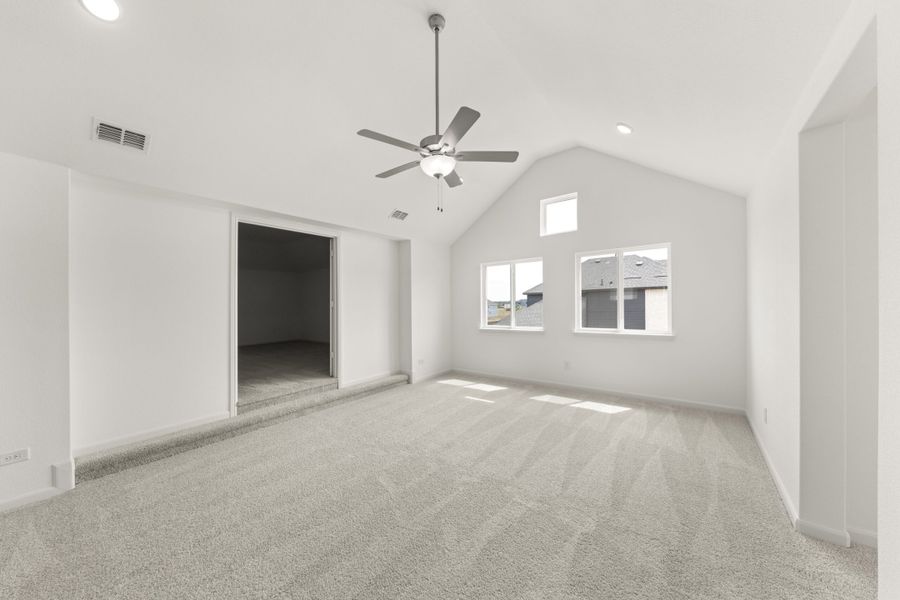 Spacious, unfurnished interior of a new home in Sutton Fields, Celina (Image 27). Spacious, unfurnished interior of a new home in Sutton Fields, Celina (Image 27).