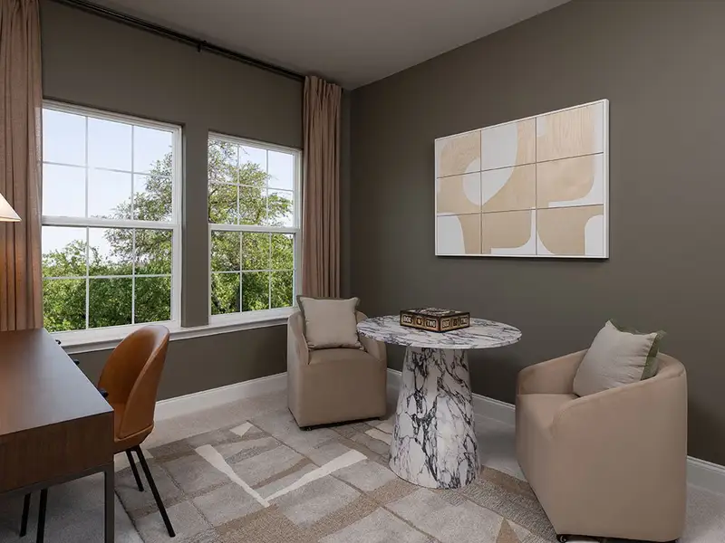 Representative furnished interior of a home built from the Alameda by Ashton Woods in Promenade at Clari Park, Murfreesboro (Image 5).