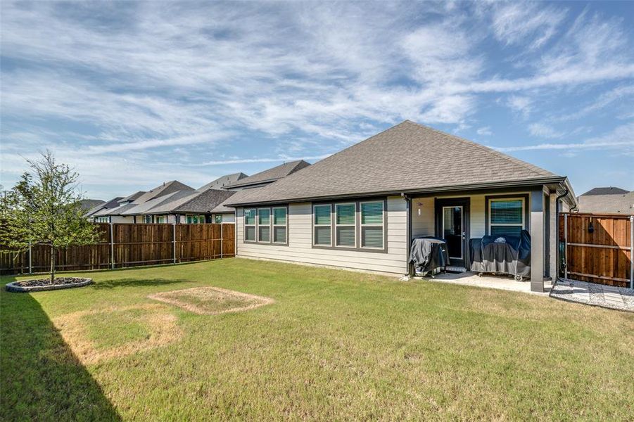 Front exterior of a new home in , Royse City, TX, highlighting curb appeal (Image 20).