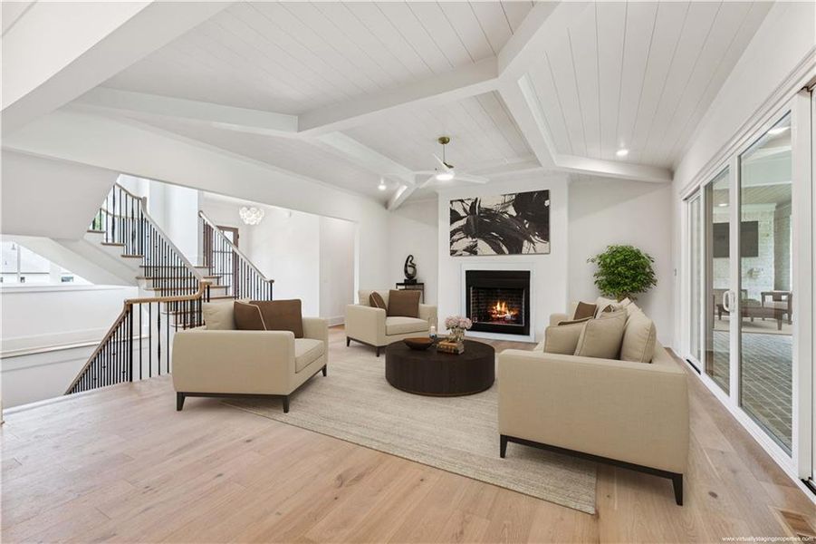 Furnished interior view inside a new home in , Cumming (Image 5).