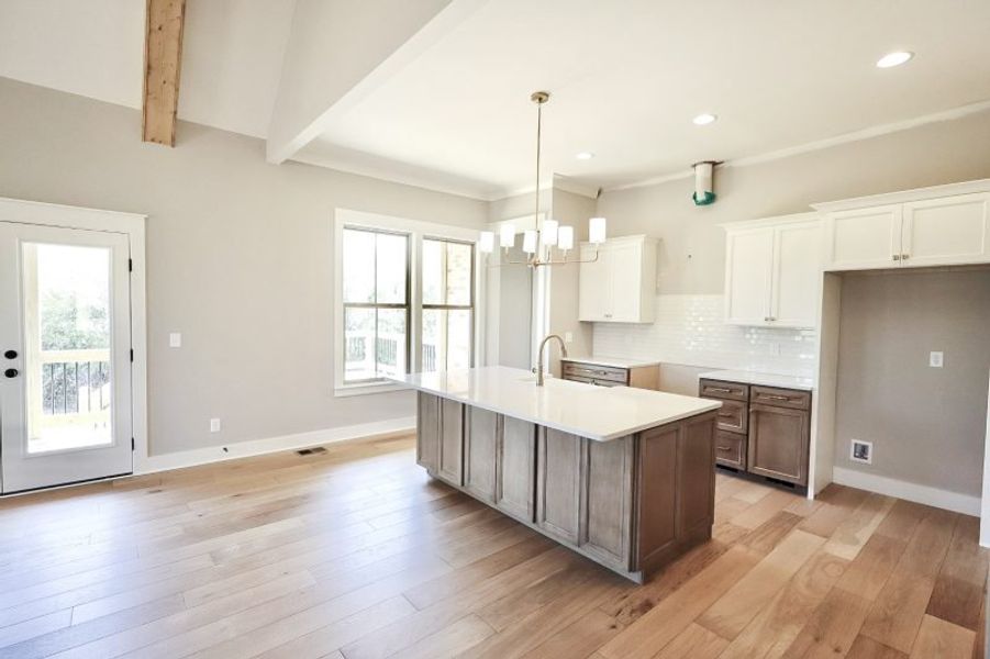Furnished interior view inside a new home in Creekside, Cleveland (Image 15).