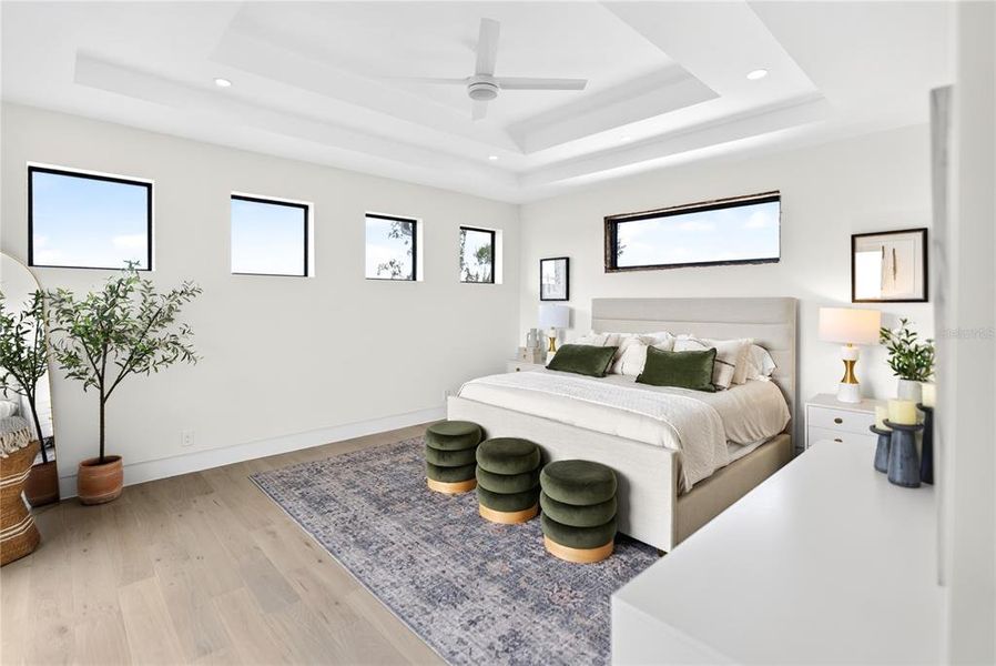 Furnished interior view inside a new home in , Sarasota (Image 13).