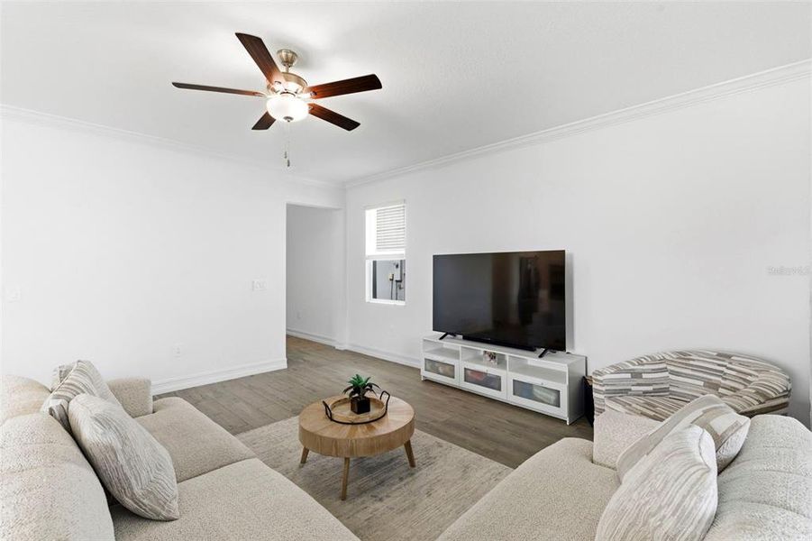 Furnished interior view inside a new home in , Palmetto (Image 6).
