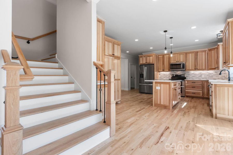 Furnished interior view inside a new home in , Connelly Springs (Image 16).