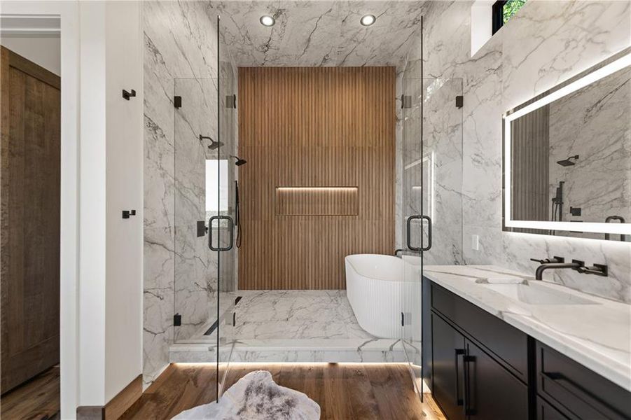 Furnished interior view inside a new home in , Blue Ridge (Image 13). Furnished interior view inside a new home in , Blue Ridge (Image 13).