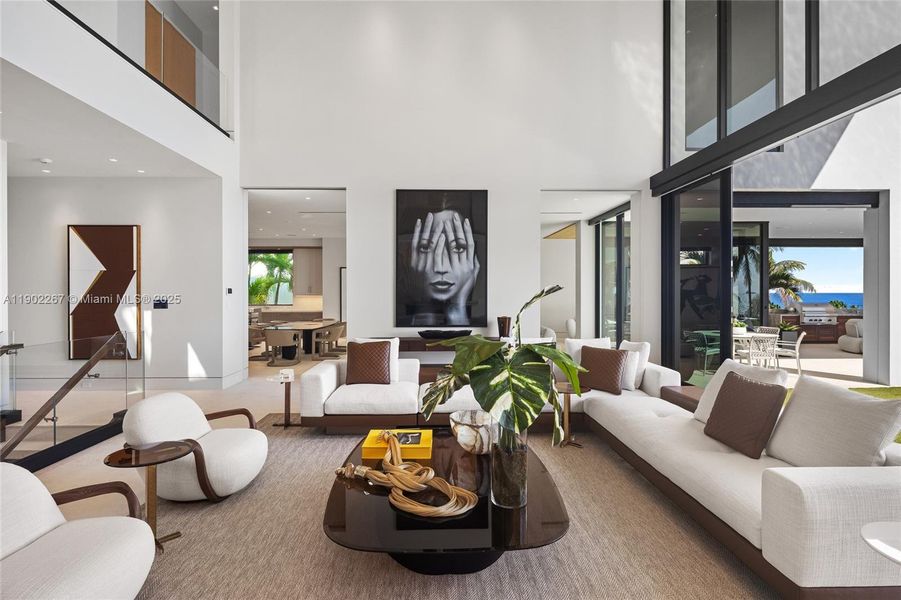 Furnished interior view inside a new home in , Fort Lauderdale (Image 9).