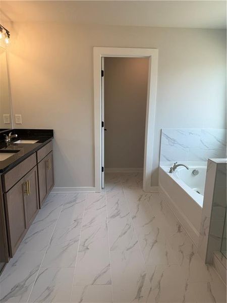 In-progress construction of a new home in The Fairways at Mirror Lake, Villa Rica, GA (Image 8). In-progress construction of a new home in The Fairways at Mirror Lake, Villa Rica, GA (Image 8).