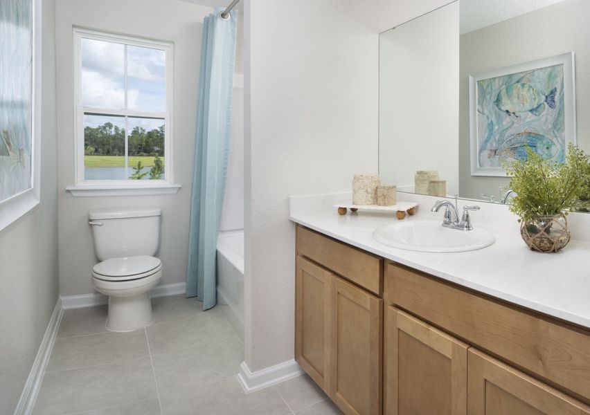 Representative furnished interior of a home built from the Arden by Mattamy Homes in RiverTown, St. Johns (Image 13).