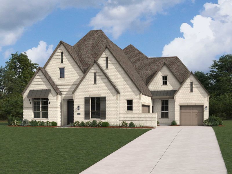 Representative exterior photo of a completed home built from the 283 by Highland Homes in The Woodlands Hills, Willis, TX (Image 33). Representative exterior photo of a completed home built from the 283 by Highland Homes in The Woodlands Hills, Willis, TX (Image 33).