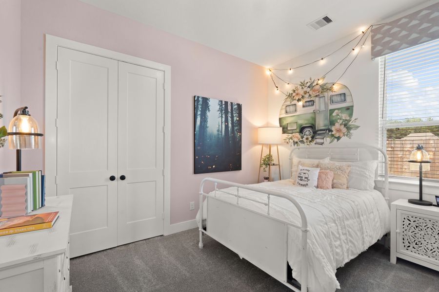 Furnished interior view inside a new home in Artavia, Conroe (Image 27).