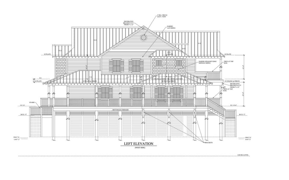 Front exterior of a new home in , Galveston, TX, highlighting curb appeal (Image 5).