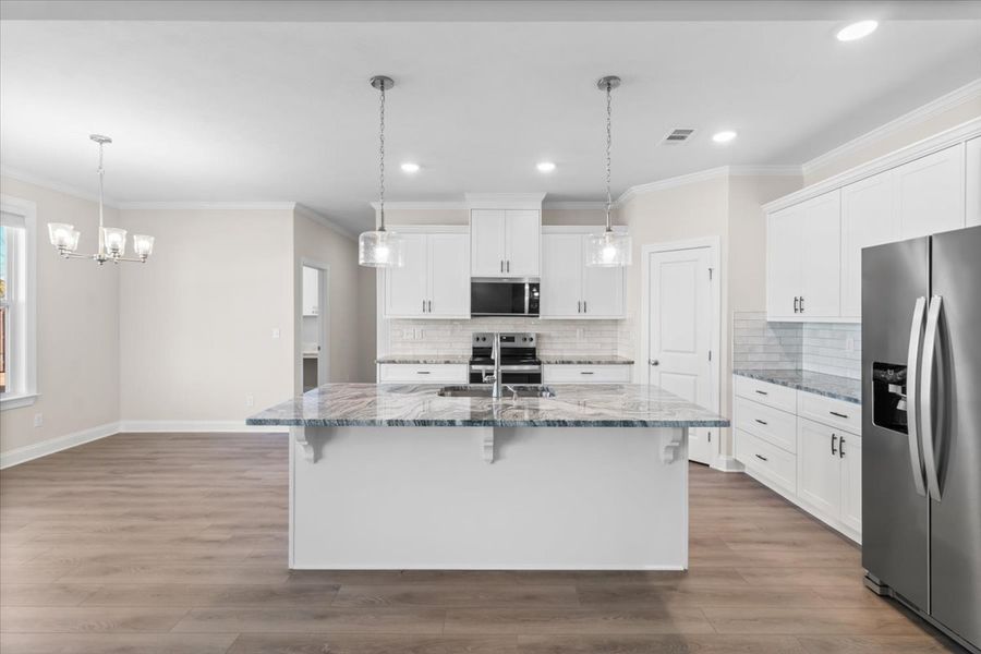 Furnished interior view inside a new home in Tillery Park, Grovetown (Image 14). Furnished interior view inside a new home in Tillery Park, Grovetown (Image 14).