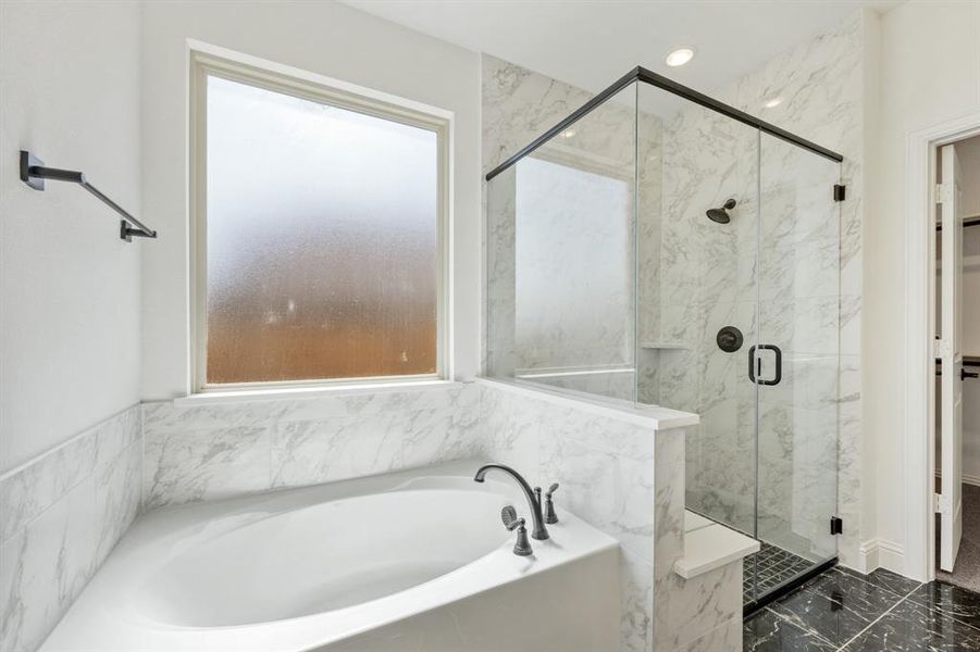 Furnished interior view inside a new home in Willow Wood Classic 50, McKinney (Image 11).