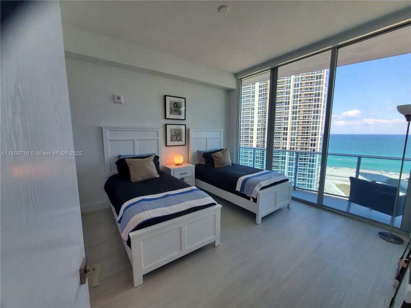 Furnished interior view inside a new home in , Sunny Isles Beach (Image 11).