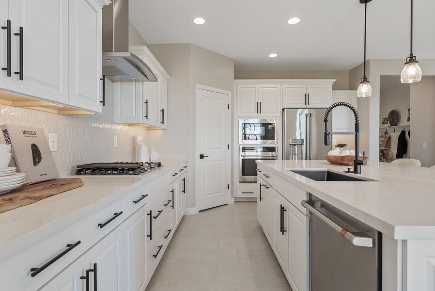 Furnished interior view inside a new home in Artisan at Asante, Surprise (Image 7).