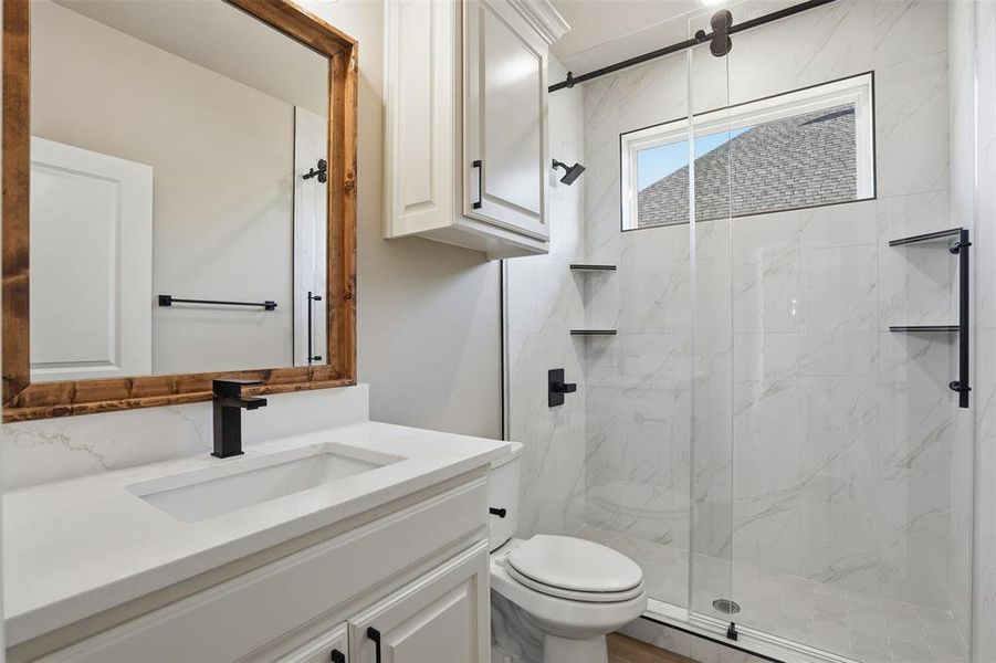 Furnished interior view inside a new home in , Granbury (Image 18). Furnished interior view inside a new home in , Granbury (Image 18).