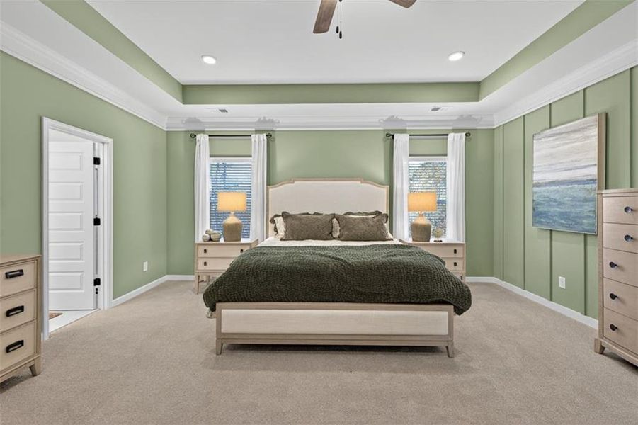 Furnished interior view inside a new home in Sagebrook, Powder Springs (Image 26).