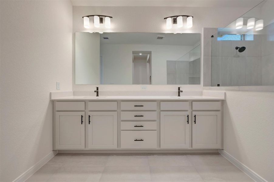 Furnished interior view inside a new home in Escondido - Overlook Collection, Magnolia (Image 9).