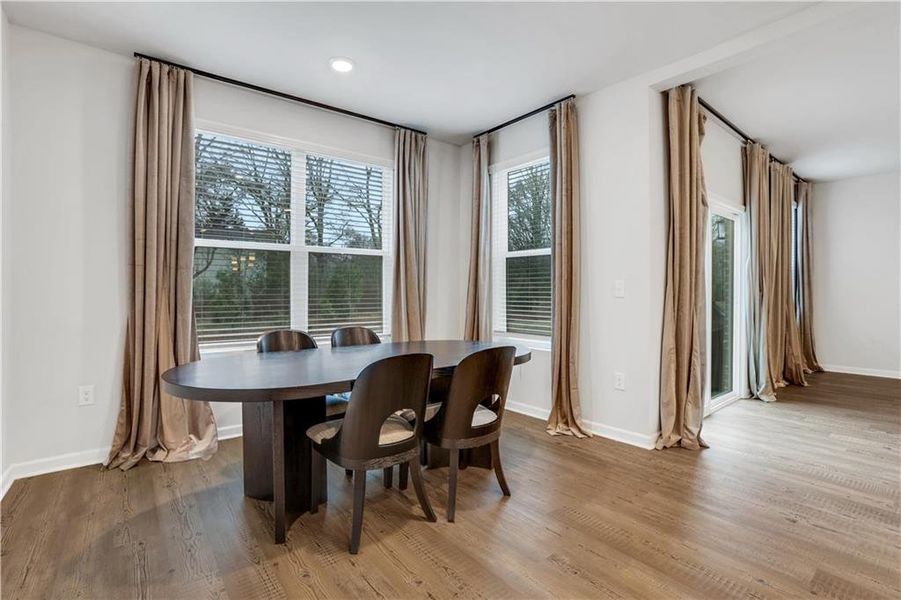 Furnished interior view inside a new home in Graystone Village, Grayson (Image 28). Furnished interior view inside a new home in Graystone Village, Grayson (Image 28).
