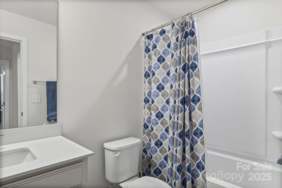 Furnished interior view inside a new home in , Denver (Image 9).