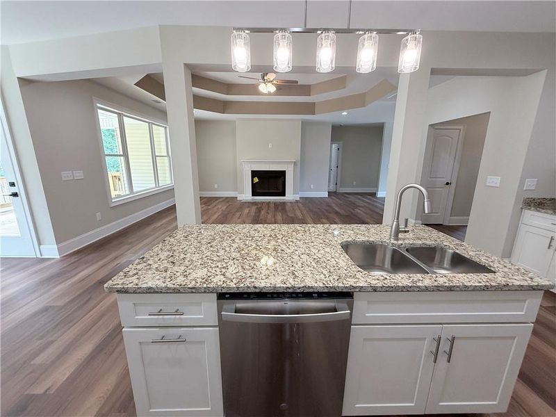 Furnished interior view inside a new home in , Mansfield (Image 16).