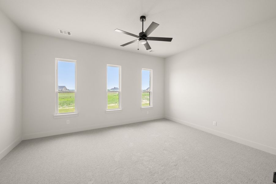 Spacious, unfurnished interior of a new home in Hartson Estates, Midlothian (Image 25). Spacious, unfurnished interior of a new home in Hartson Estates, Midlothian (Image 25).
