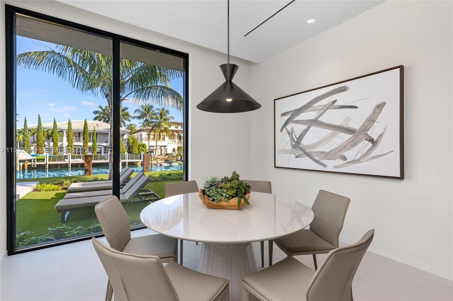 Furnished interior view inside a new home in , Fort Lauderdale (Image 39).