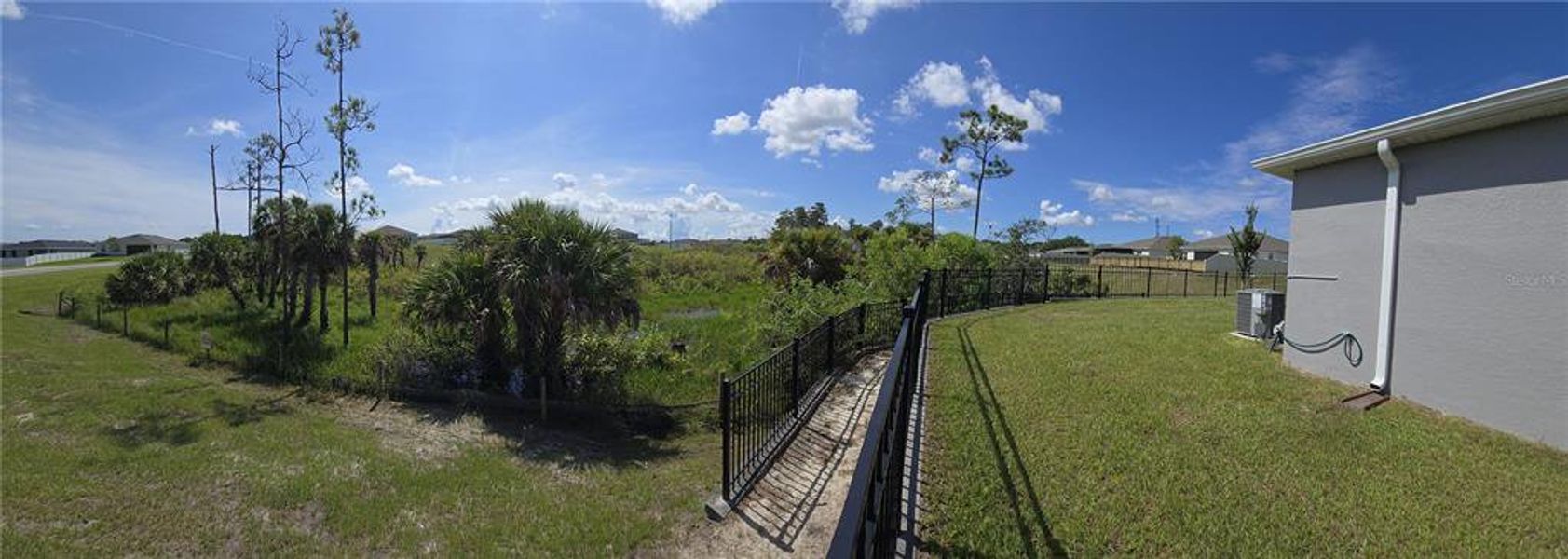 Exterior details and patio area of a home in Brookshire, Titusville (Image 3).