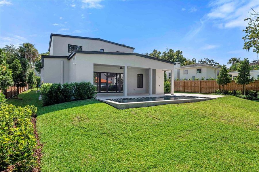 Front exterior of a new home in , Winter Park, FL, highlighting curb appeal (Image 23). Front exterior of a new home in , Winter Park, FL, highlighting curb appeal (Image 23).