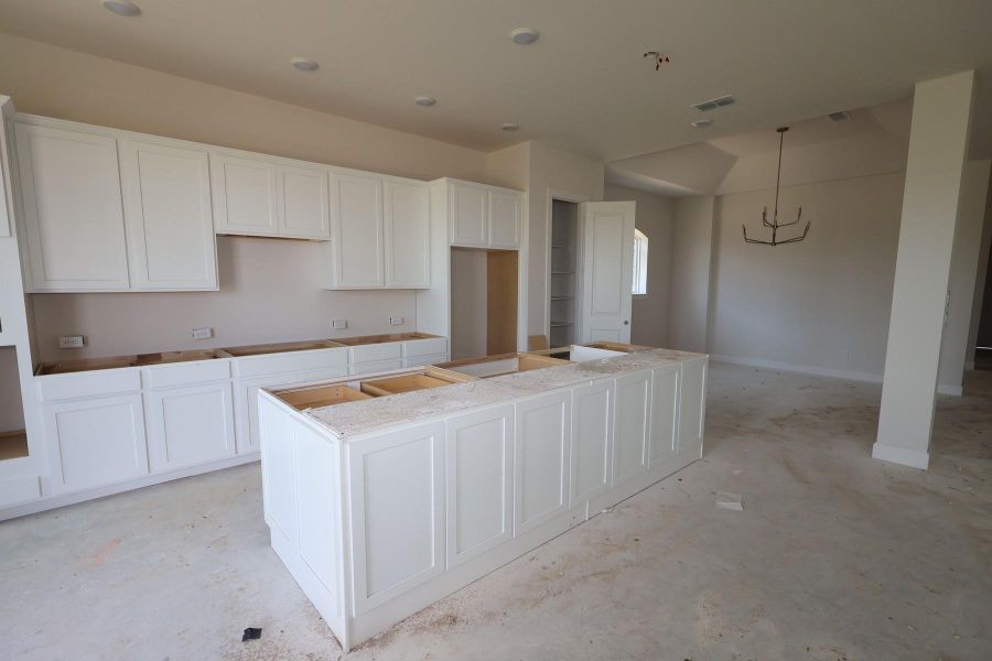 In-progress construction of a new home in Brookewater - Ascent Collection, Rosenberg, TX (Image 10).