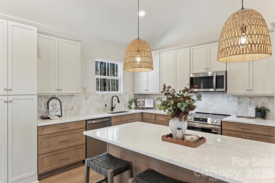 Furnished interior view inside a new home in , Lincolnton (Image 15).