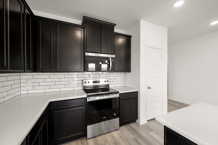 Furnished interior view inside a new home in Burgess Meadows, Cleburne (Image 9).
