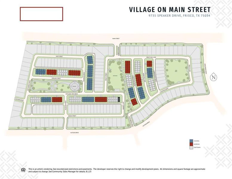 The perfect family home in the perfect location!  Come see all that Village on Main Street has to offer!