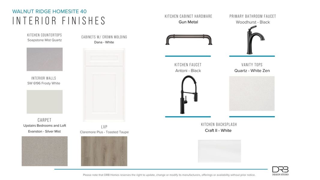 Furnished interior view inside a new home in Walnut Ridge, Inman (Image 16).