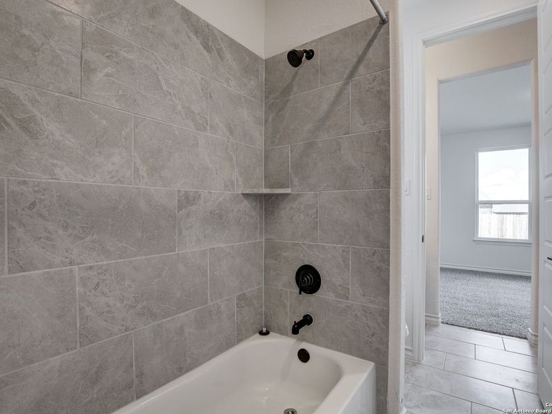 Furnished interior view inside a new home in The Reserve at Potranco Oaks, Castroville (Image 18).