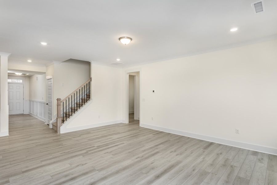 Spacious, unfurnished interior of a new home in Ford Meadows, Garner (Image 19).