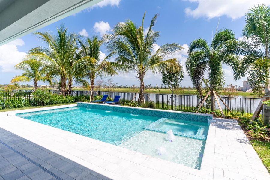 Exterior details and patio area of a home in , Palm Beach Gardens (Image 23). Exterior details and patio area of a home in , Palm Beach Gardens (Image 23).