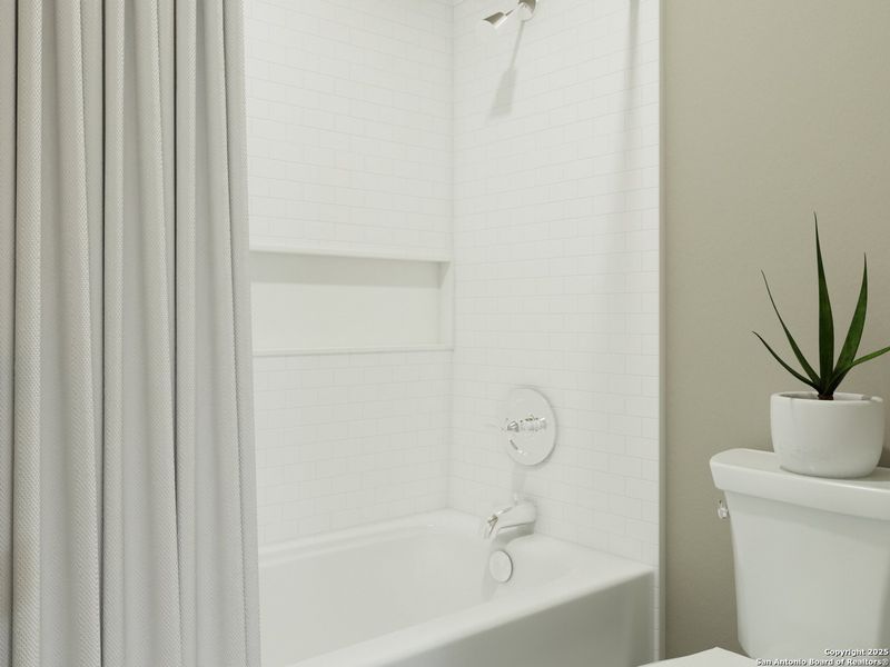 Furnished interior view inside a new home in Abbott Place, St. Hedwig (Image 30).