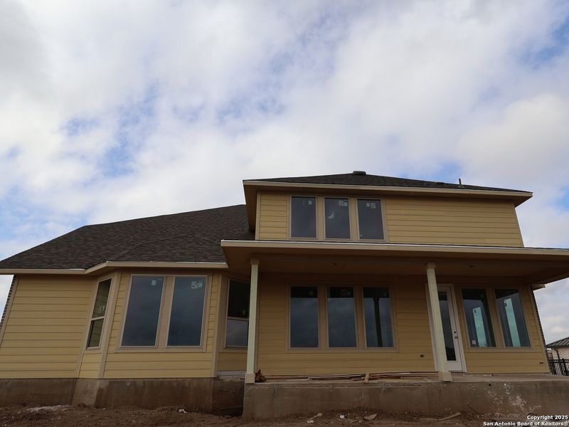 In-progress construction of a new home in Everly Estates, San Antonio, TX (Image 23).