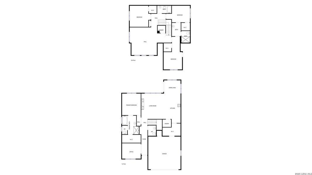 2D floor plan layout of this home in , San Antonio, TX (Image 4).