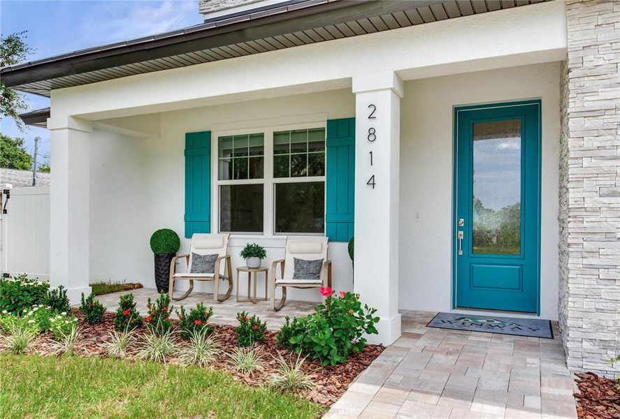Exterior details and patio area of a home in , Gulfport (Image 34). Exterior details and patio area of a home in , Gulfport (Image 34).