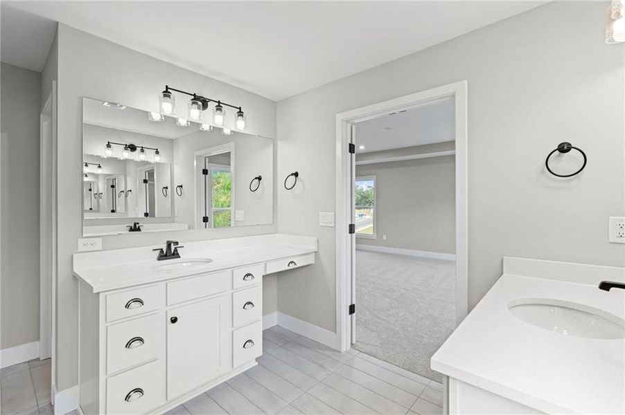 Furnished interior view inside a new home in Twin Lakes, Hoschton (Image 7).