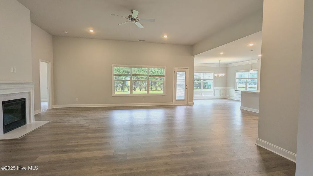 Spacious, unfurnished interior of a new home in Harvest Creek, Nashville (Image 8). Spacious, unfurnished interior of a new home in Harvest Creek, Nashville (Image 8).