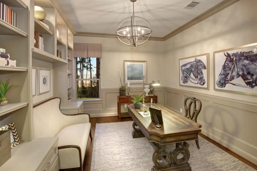 The Elmsdale Home office The Elmsdale Home office