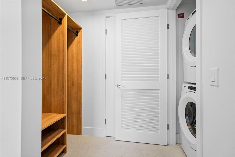 Furnished interior view inside a new home in , Miami (Image 11).