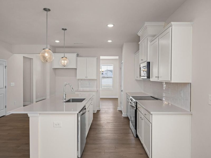 Furnished interior view inside a new home in Wellers Knoll, Lillington (Image 4).