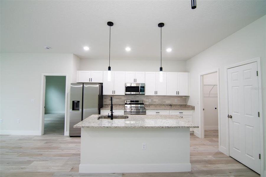 Furnished interior view inside a new home in , Ocala (Image 2).