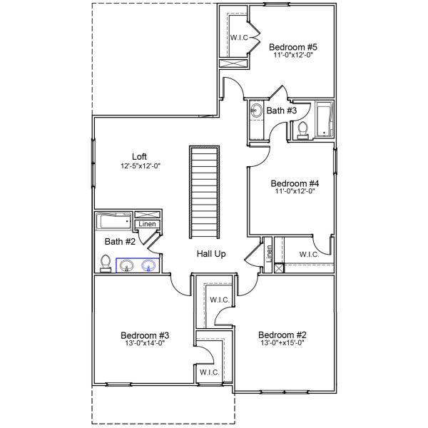 2D floor plan layout of this home in Winston Point, Gilbert, SC (Image 4). 2D floor plan layout of this home in Winston Point, Gilbert, SC (Image 4).