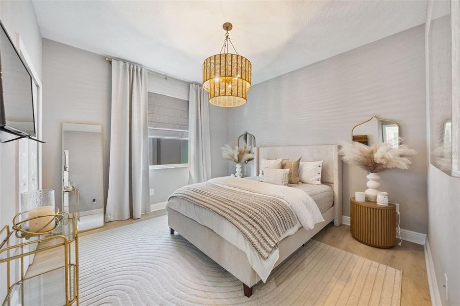 Furnished interior view inside a new home in , Wesley Chapel (Image 58). Furnished interior view inside a new home in , Wesley Chapel (Image 58).